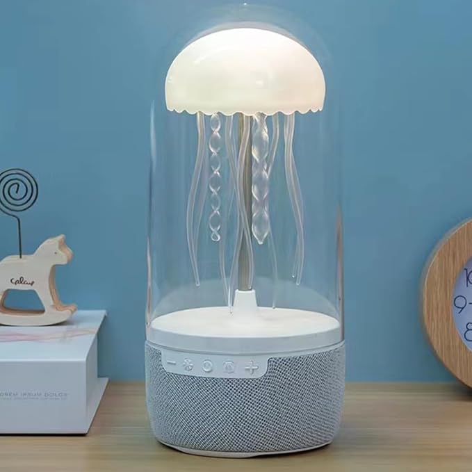 Jellyfish Lava Lamp Round Real Jellyfish Aquarium Lamp