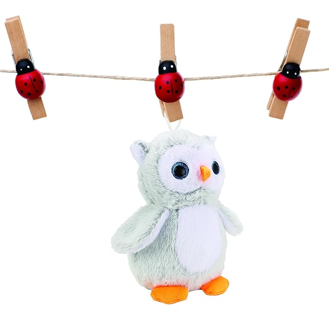 Plush Adorable Cute Owl Soft Toy | 30 CM (Grey)