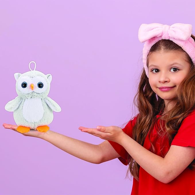 Plush Adorable Cute Owl Soft Toy | 30 CM (Grey)