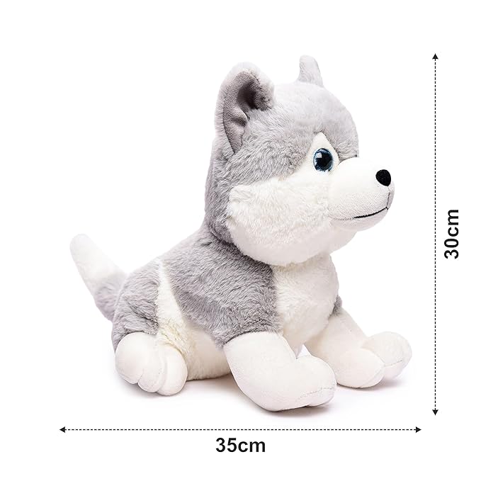 Plush Husky Dog, Adorable Gifts for Kids and Adult