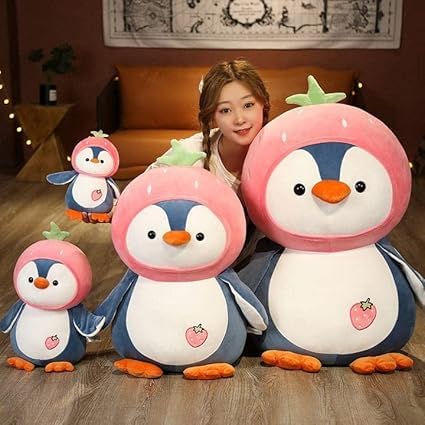 Cute Baby Fruit Penguin Soft Toy Stuffed Animal