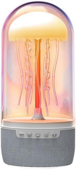 Jellyfish Lava Lamp Round Real Jellyfish Aquarium Lamp