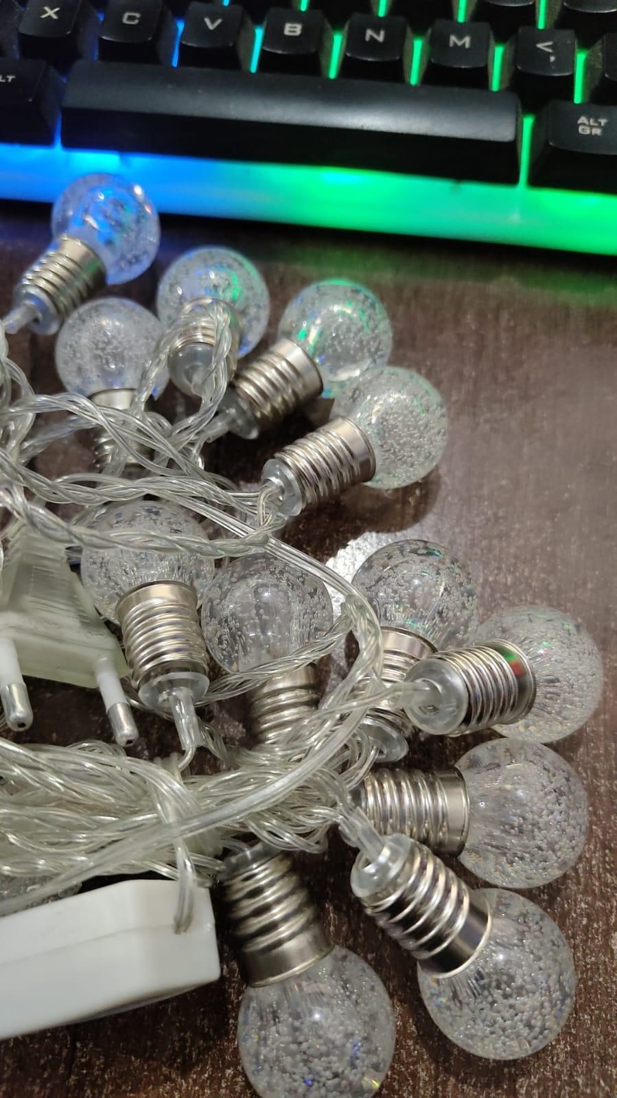 14 LED Crystal Bubble Ball String Lights