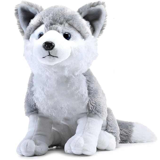 Plush Husky Dog, Adorable Gifts for Kids and Adult