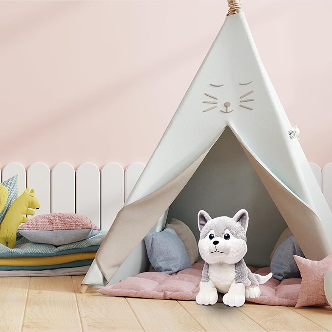 Plush Husky Dog, Adorable Gifts for Kids and Adult